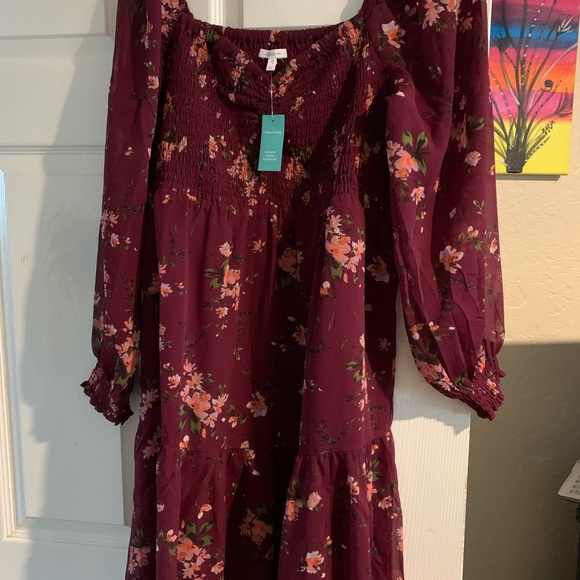Brand New 🔥 Maurices Smocked Dress - Picture 2 of 5